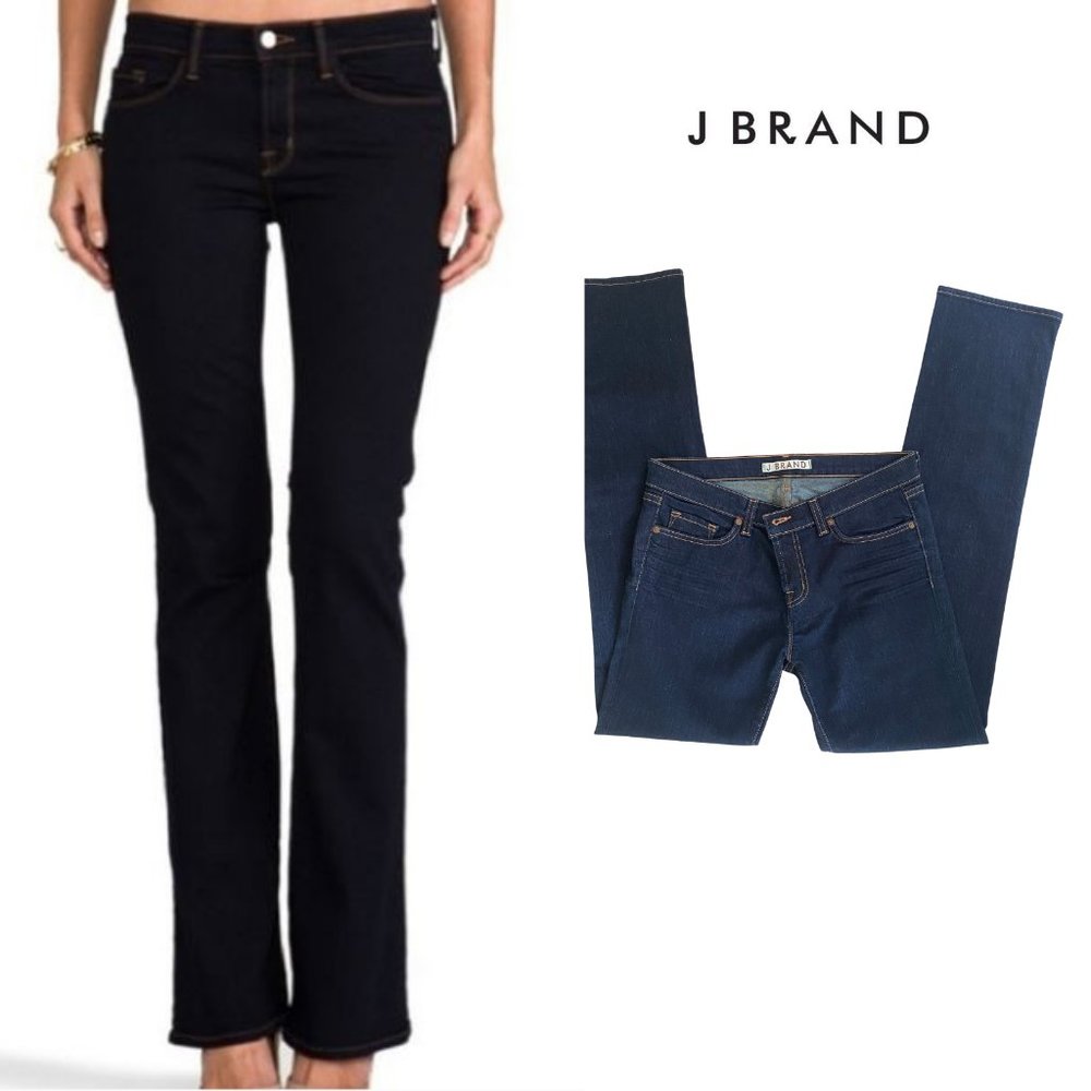 J Brand Dark Wash Boot Cut Jeans - 30